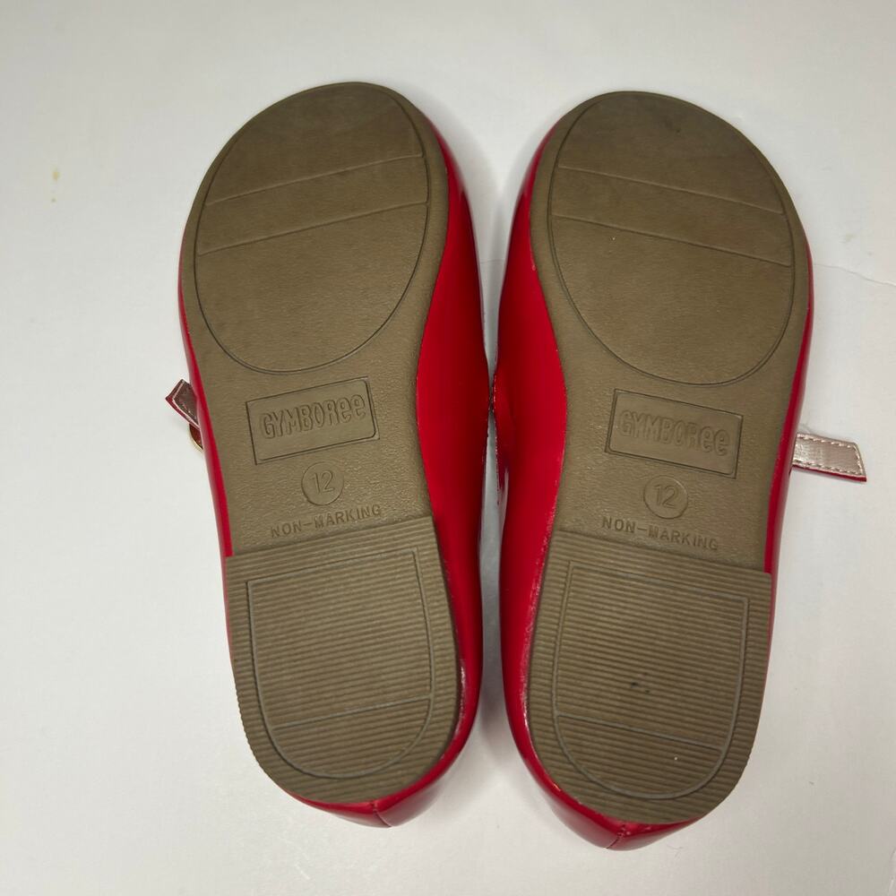 Gymboree Patent Red Mary Jane Shoes 12 - Picture 3 of 3